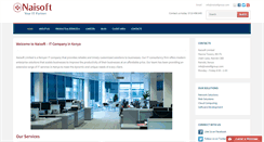 Desktop Screenshot of naisoftgroup.com